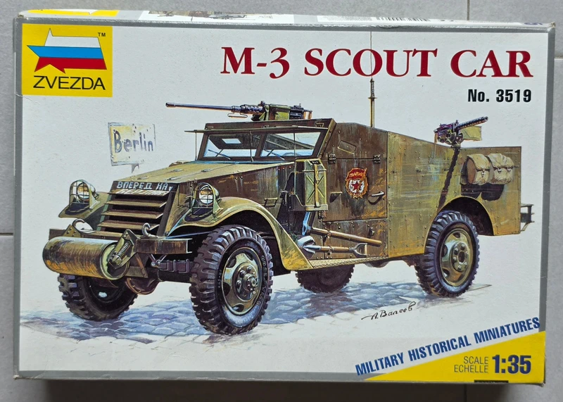 Zvezda - M-3 Scout Car No. 3519
