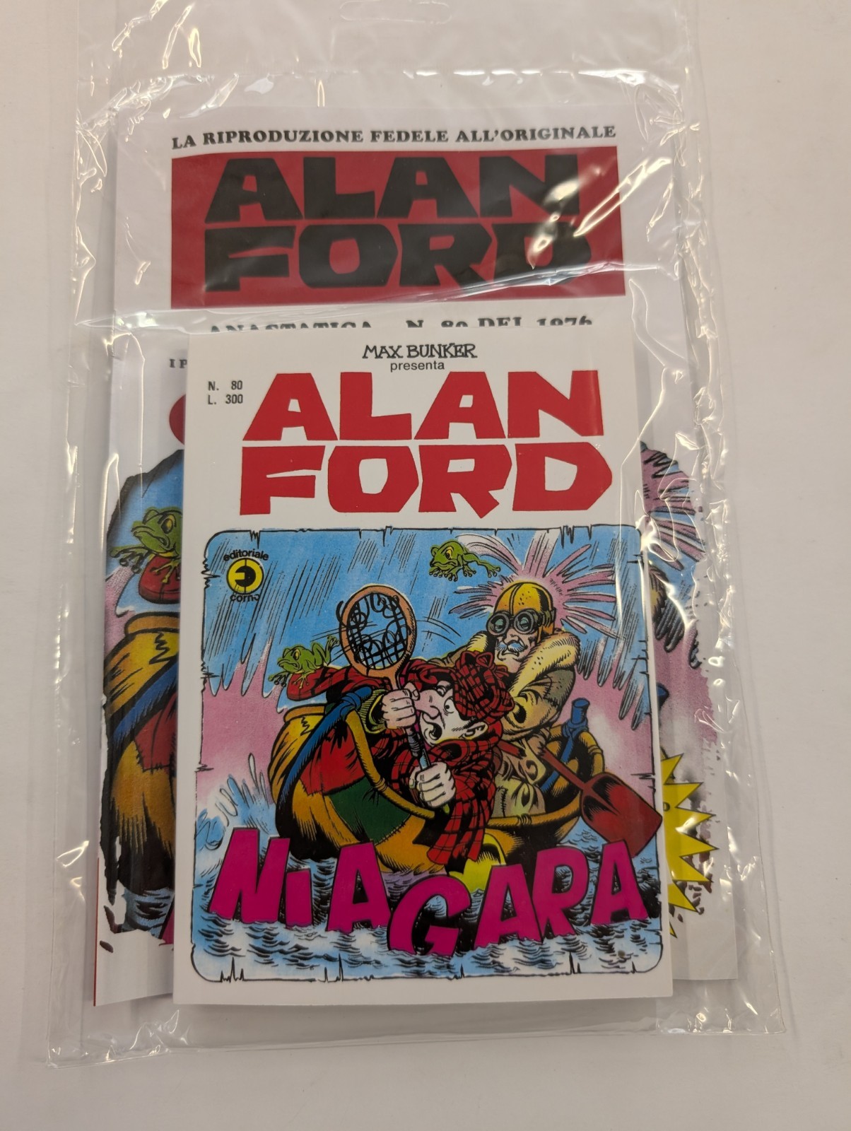 ALAN FORD RISTAMPA ANASTATICA N° 80 NIAGARA + ADESIVO NUOVO EDICOLA LUGLIO 2026