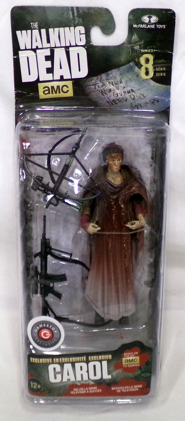 Carol McFarlane Walking Dead Series 8 Gamestop Exclusive 5" Figure 2015 New