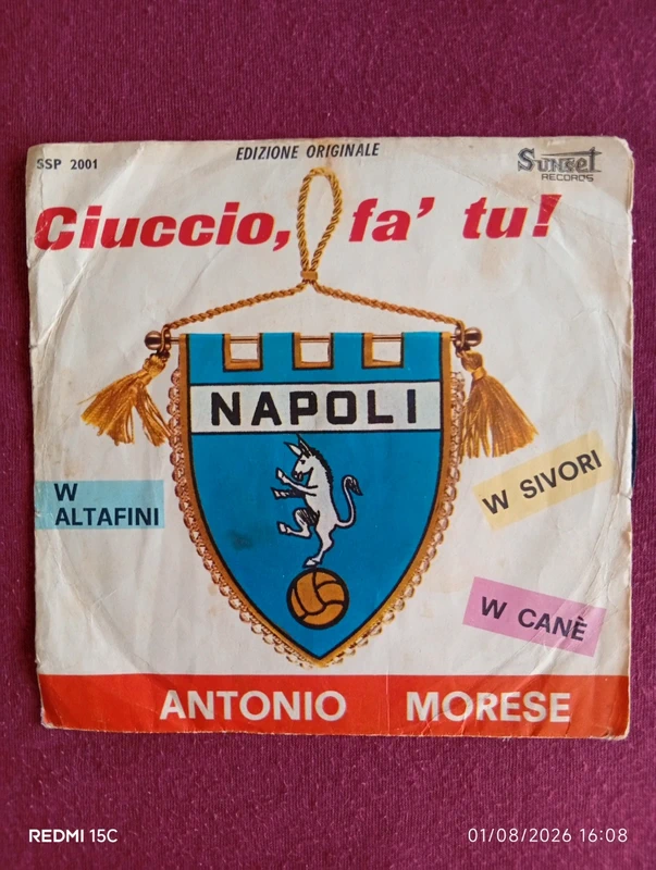 45 giri storia del calcio (NA)