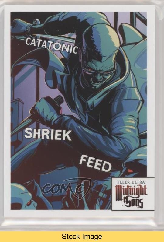2023 Fleer Ultra Midnight Sons Late Night Creep Concert Blade #MSS28 LEGGI c6z