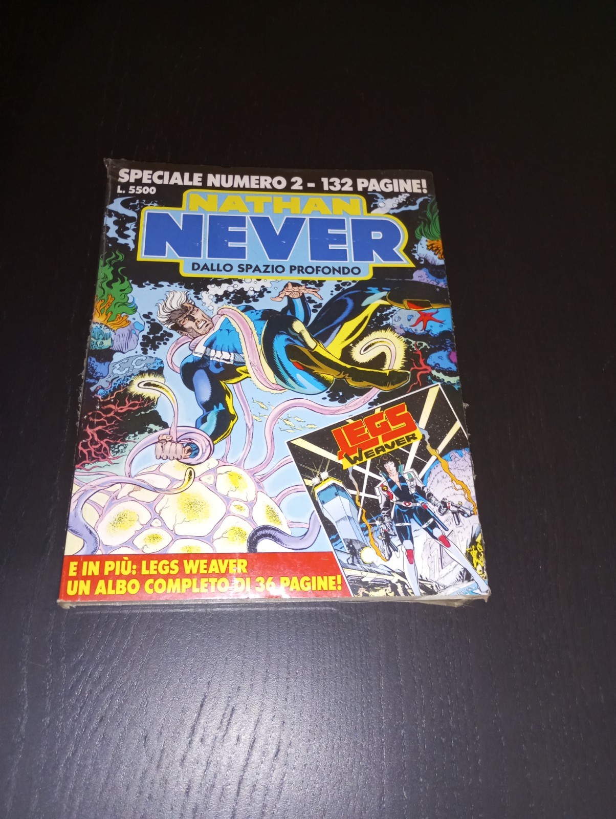 NATHAN NEVER SPECIAL N.2 DALLO SPAZIO PROFONDO+ALBO LEGS WEAVER NUOVO SIGILLATO
