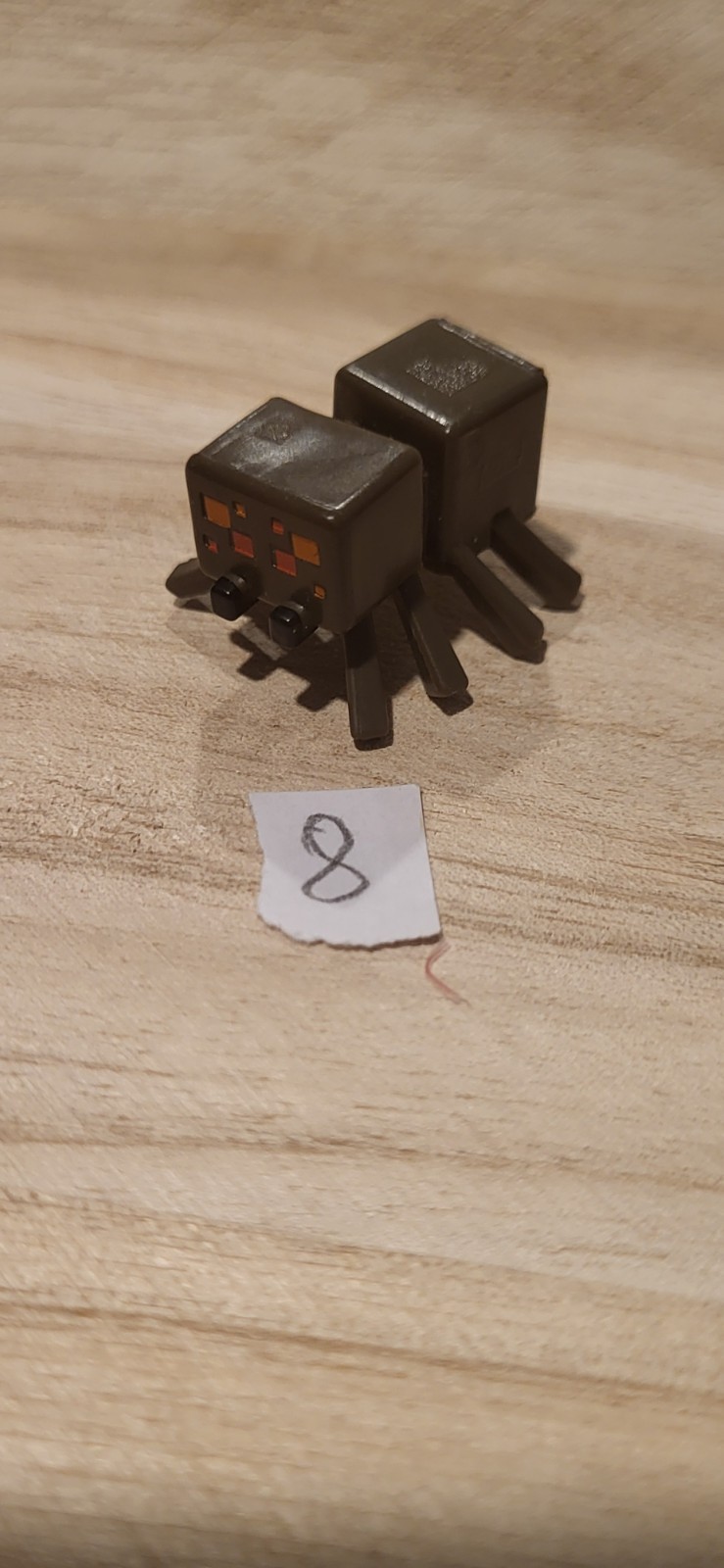 Minecraft Minifigures Erba Serie 1 1" Marrone Spider Figure Mojang