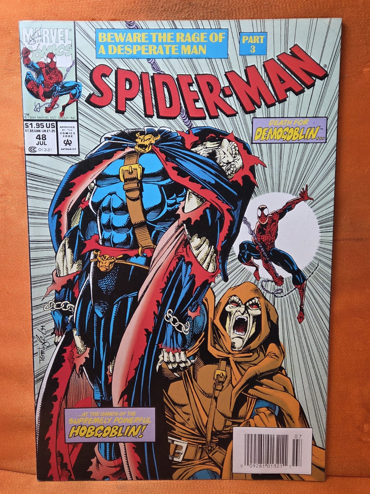 Spider-Man #48 VF/NM Edicola Death Demogoblin Hobgoblin 1994 Marvel 12