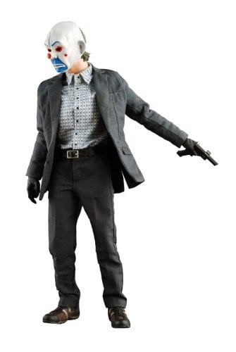 Film Masterpiece Cavaliere Oscuro Scala 1/6 Joker Bank Rapina Modellino Hot Toys