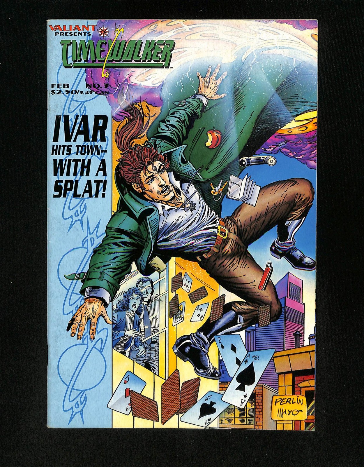 Timewalker #3 Valiant 1995