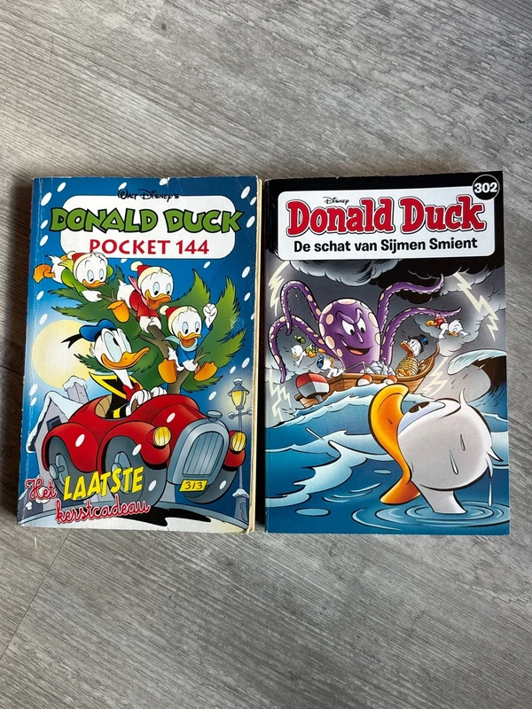 DD144 - Set van 2 Donald Duck Pockets (nr. 144 & nr. 302)