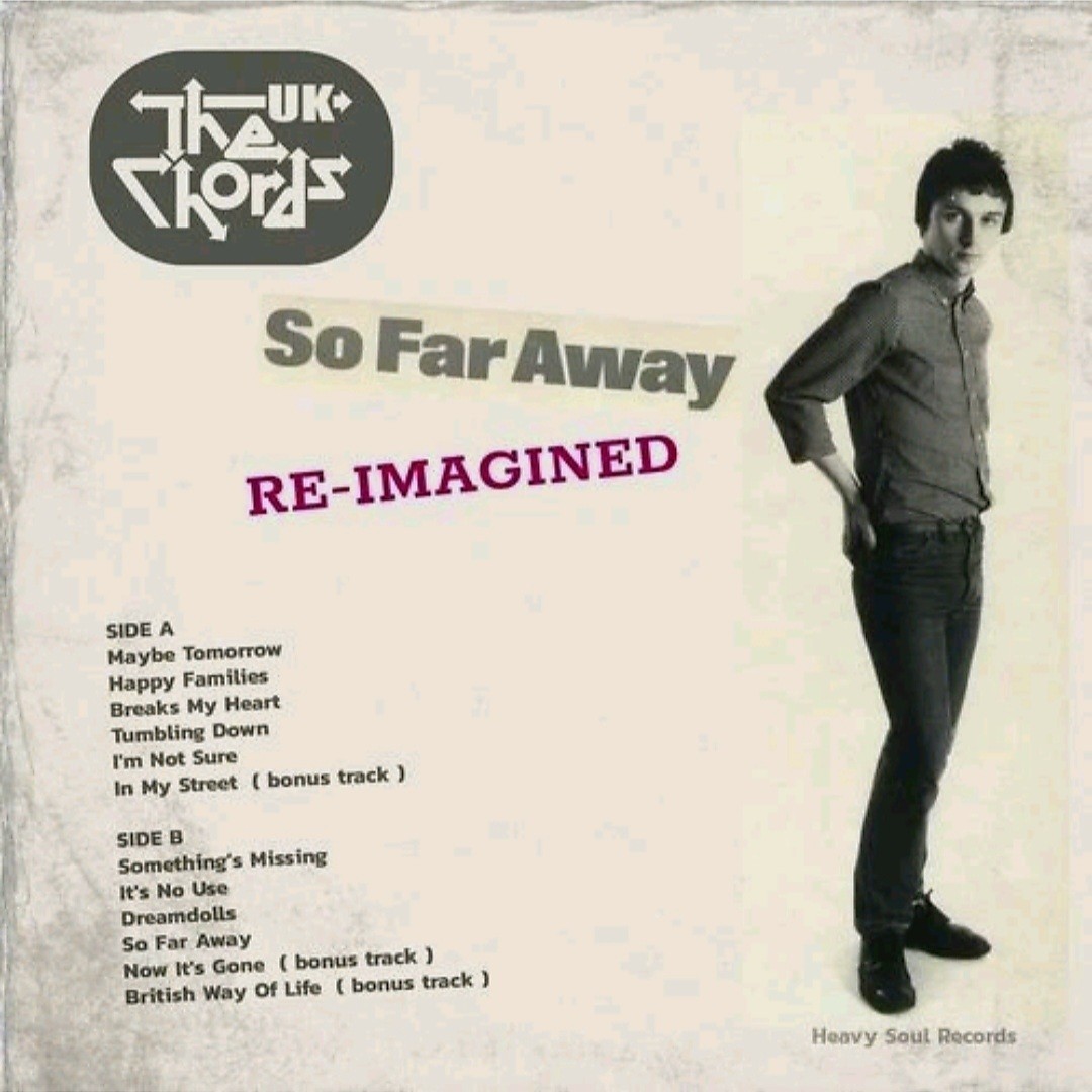 The Chords UK - So Far Away Reimagined Vinyl Record LP New Sealed Free UK Post 
