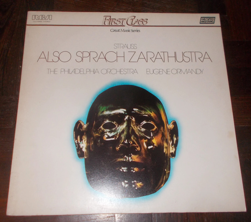 disco lp vinile strauss also sprach zarathustra 1983 1°stampa rca vls 45483