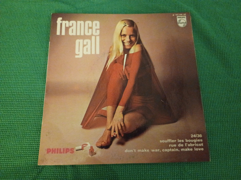 France Gall 24/36 Souffler les bougies EP 45tm Originale 1968 yé-yé girl beat