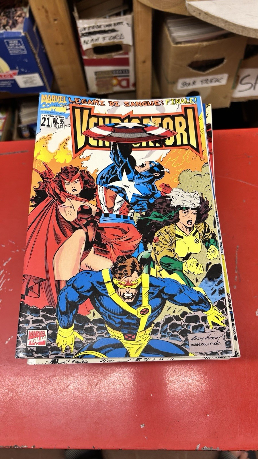 Marvel Italia Vendicatori n.21/22/23 1995 1996 belli anche singoli 