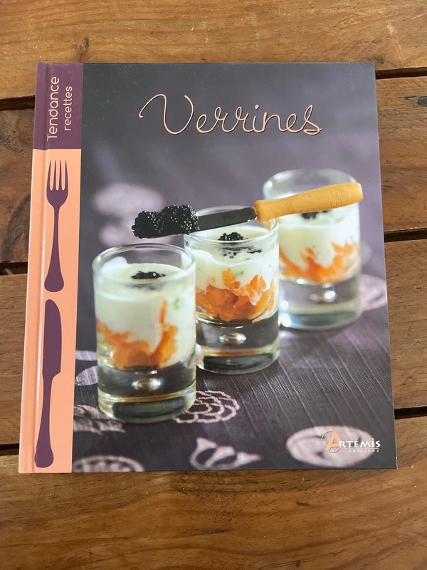 Livre de cuisine Les Verrines