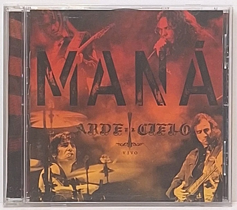 Mana Arde El Cielo Vivo CD Very Good Condition OOP Tested Fast Shipping 