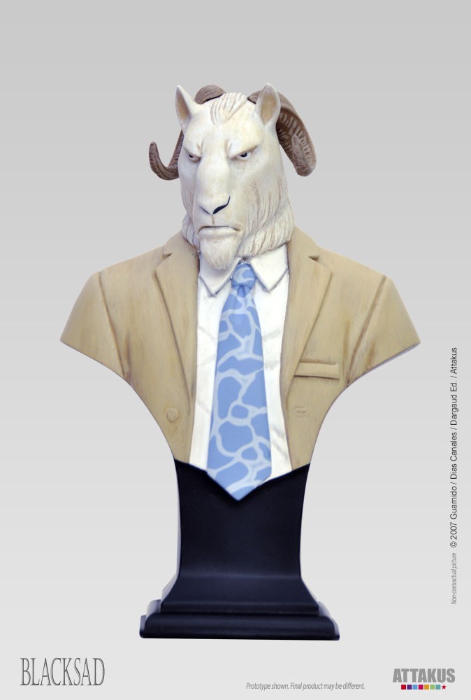 Busto Thomas Lachapelle - Blacksad - Made in France da ATTAKUS