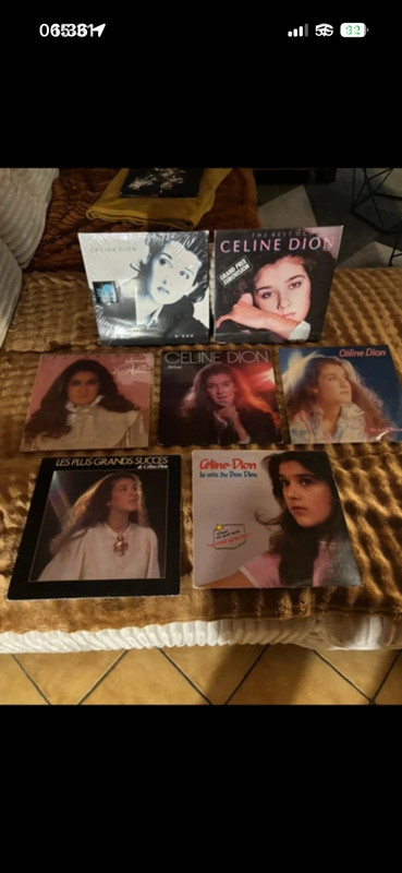 Céline Dion 7 vinyles dont 6 originaux Canada