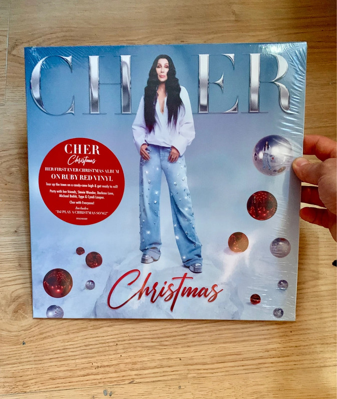 Cher - Christmas Vinilo Rojo Ruby New and Sealed. Nuevo y Precintado.