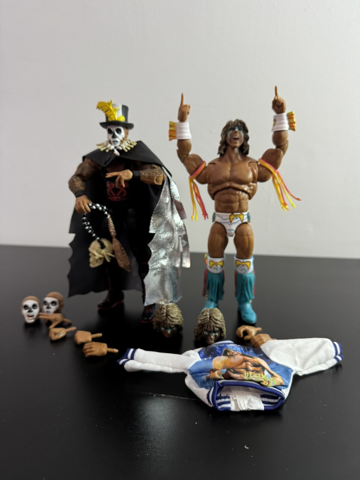 WWE Mattel Ultimate Edition Papa Shango Ultimate Warrior Figure Set