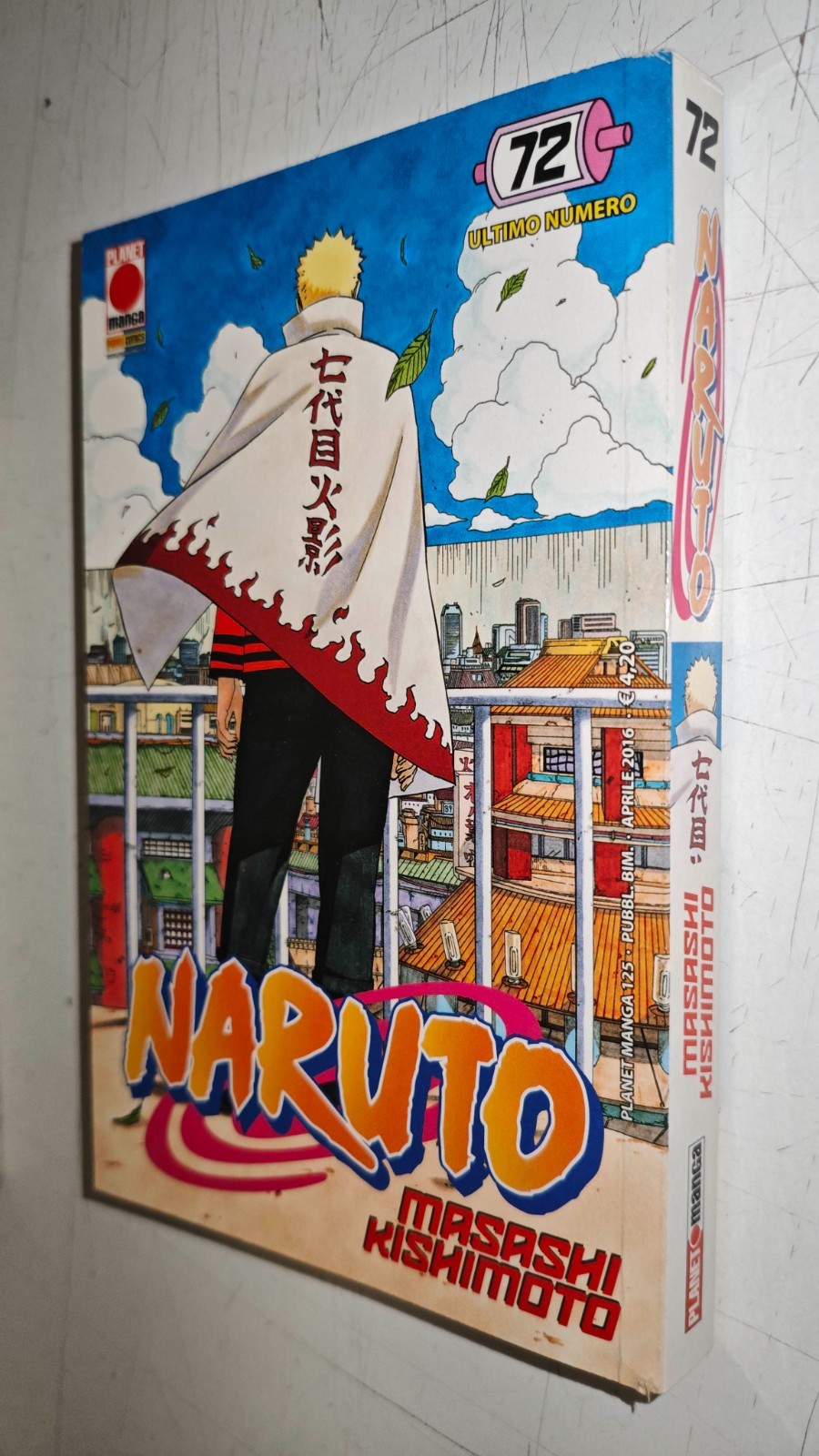 NARUTO serie nera # 72 - MASASHI KISHIMOTO - 1a edizione 2016 - PLANET MANGA