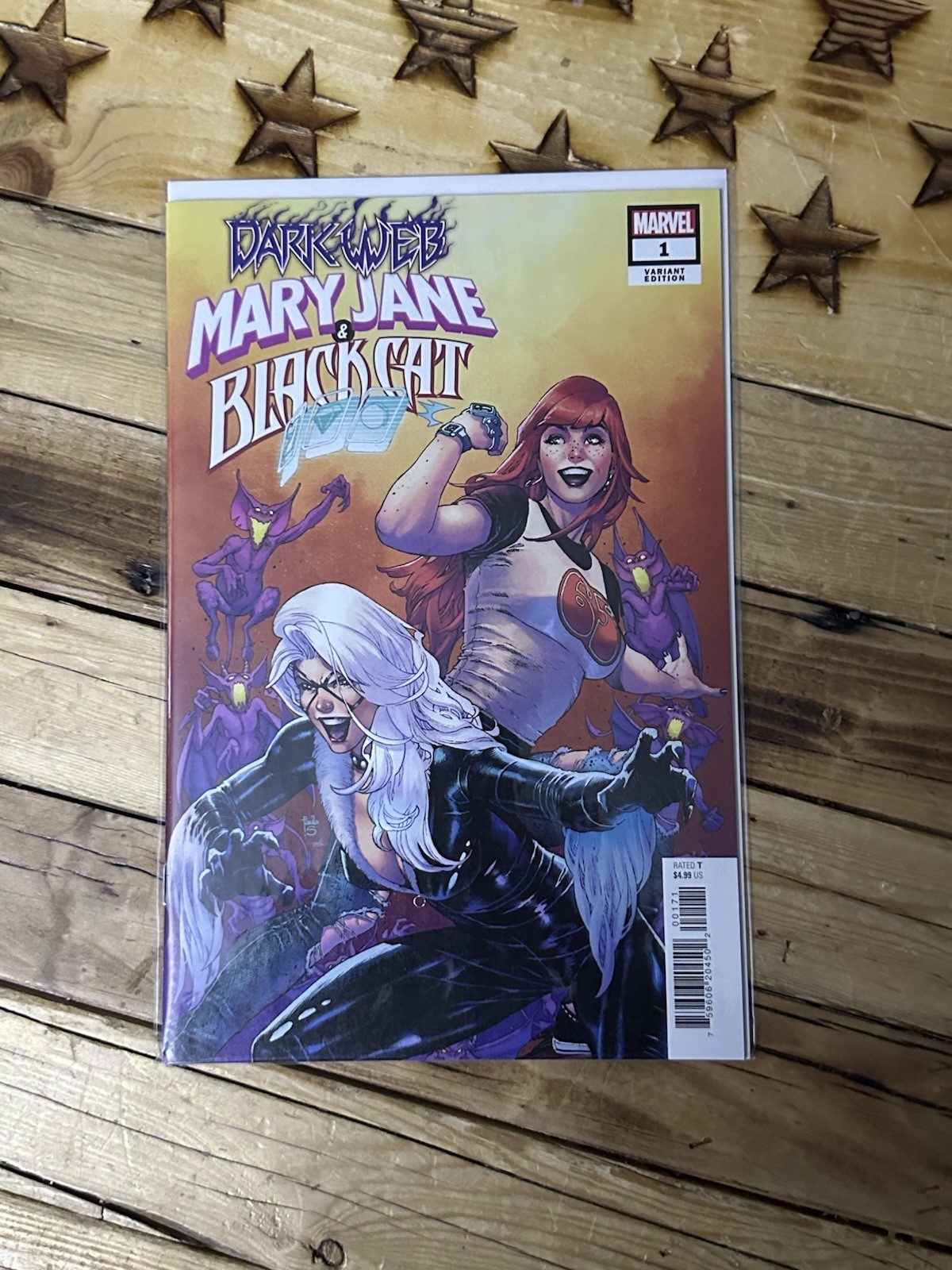 Dark Web Mary Jane & Black Cat #1 Paulo Siqueira rapporto 1:50 - Marvel Comics