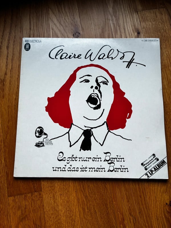 Claire Waldoff - Es gibt nur ein Berlin und das ist mein Berlin (2LP) Vinyl