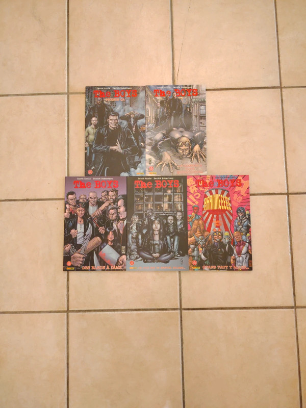 Comics the boys tome 2 à 6