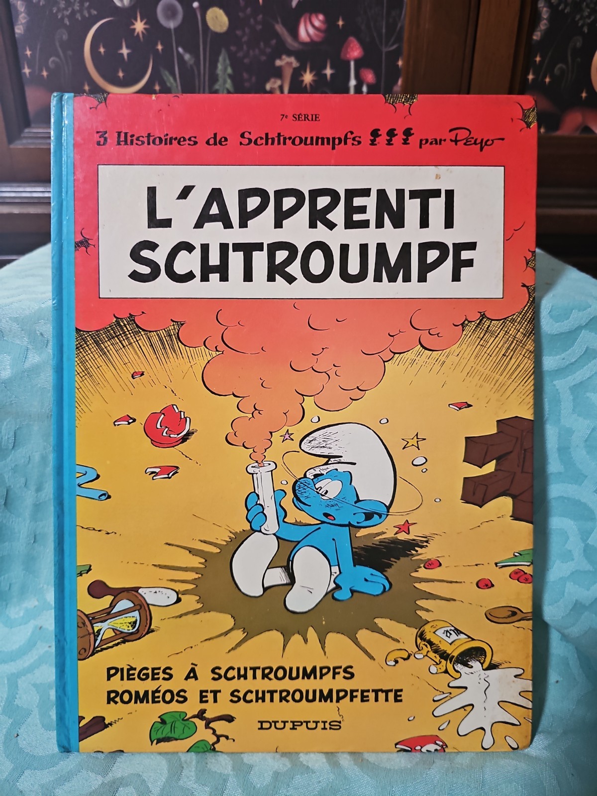 I Puffi Apprendista Peyo 1977 Fumetto Dupuis Parigi Belgio 