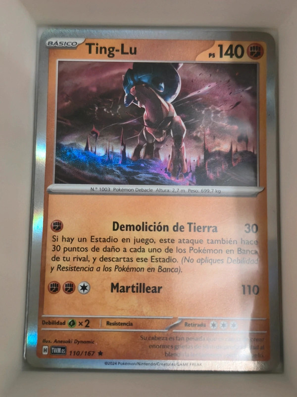 Carta Holografica Ting Lu
