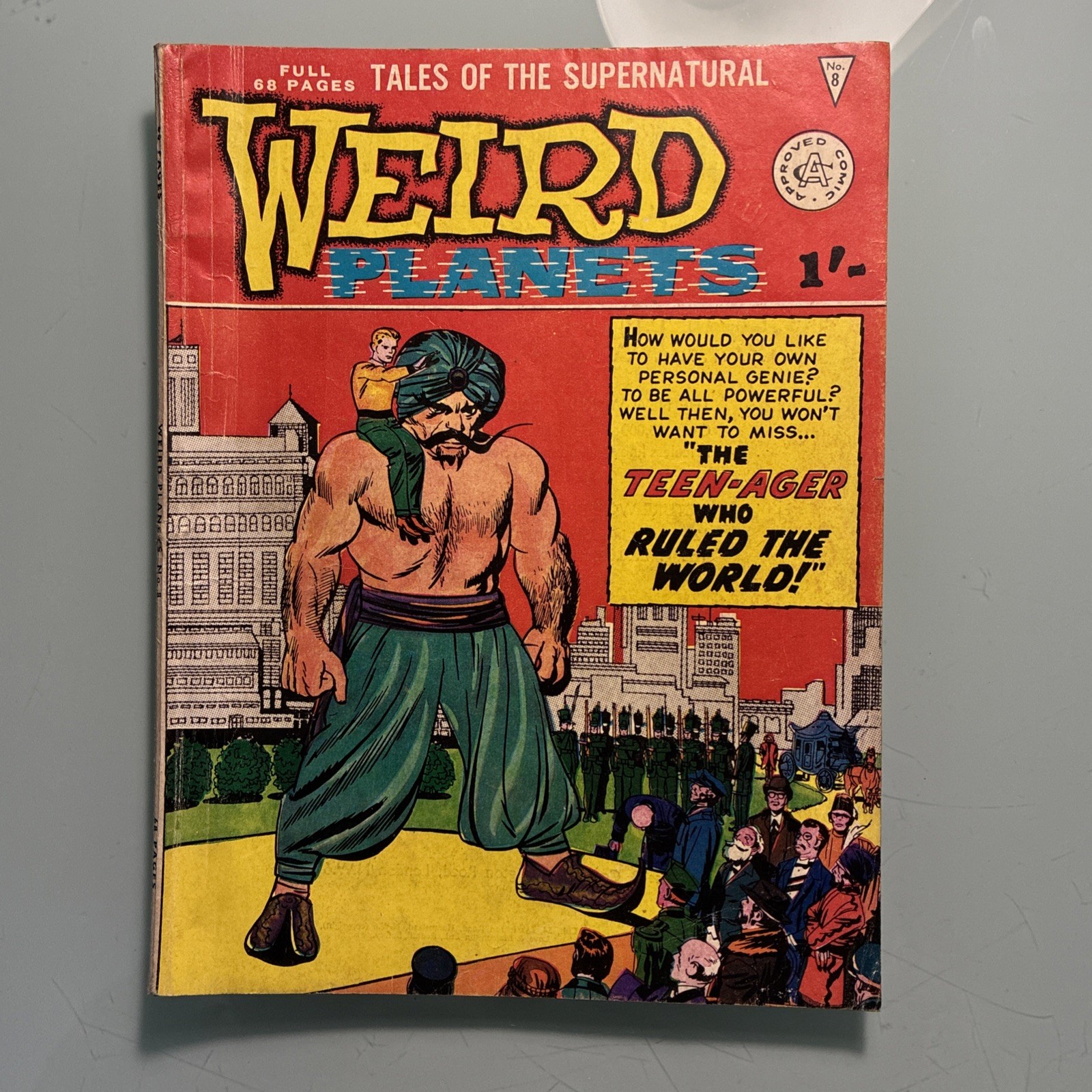 Alan Class Weird Planets # 8 [Tales of Suspense # 38] 1960s 