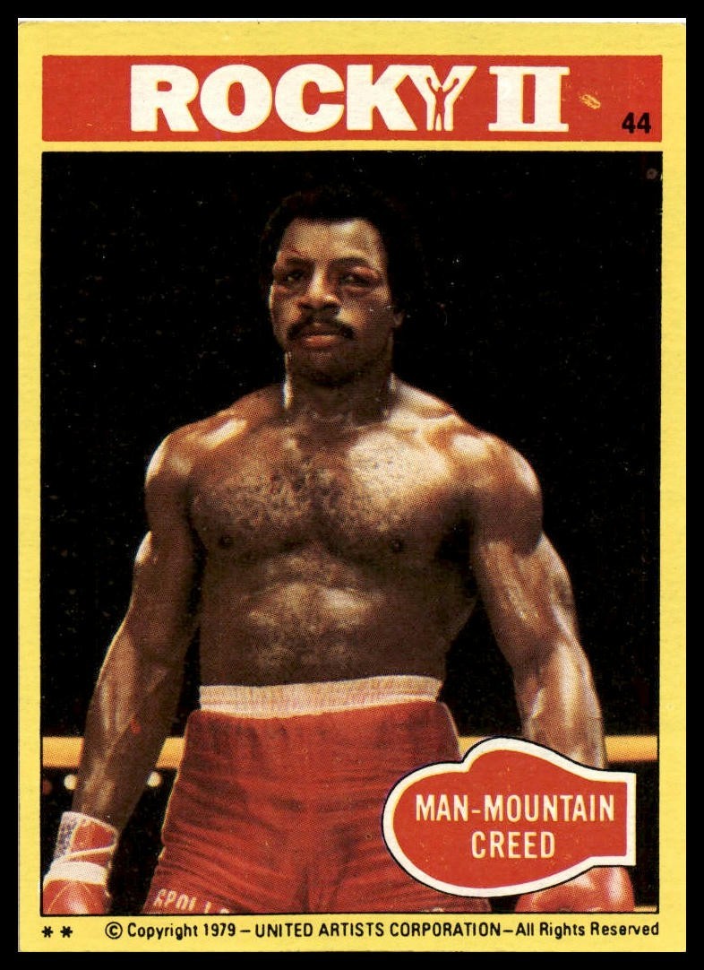  Man-Mountain Creed - 1979 Topps Rocky II #44