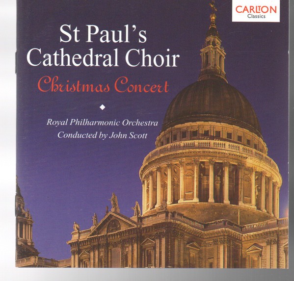 Christmas Concert, St Pauls Cathedral Choir CD