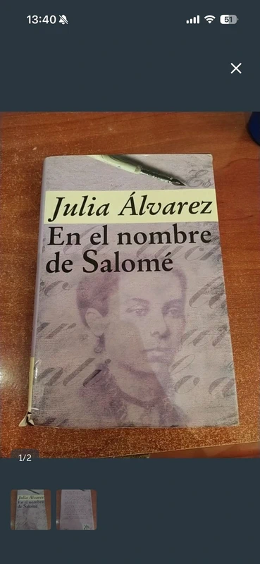 Julia Álgarez En el nombre de Salomé