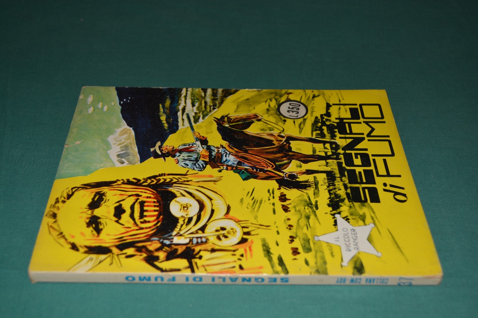 Collana Cow-Boy IL PICCOLO RANGER # 37 originale 1a edizione 12/1966 Ed. Araldo