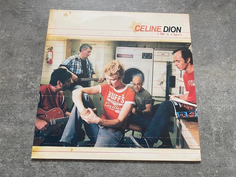 Vinyle LP 33T 33 tours Celine Dion 1 fille 4 types excellent état