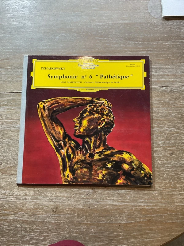 Tchaïkovski Symphonie n°6 « Pathétique »Vinyle 33 tours – Très bon état