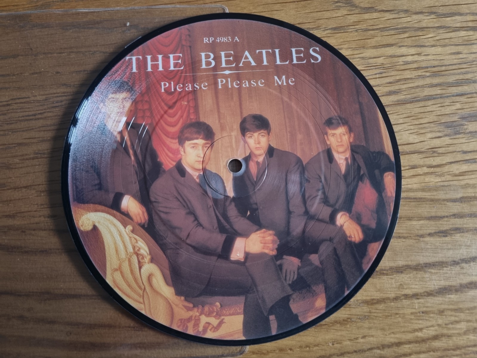 THE BEATLES - Please, Please Me 1983 Picture Disc 7" Parlophone Limited Edition
