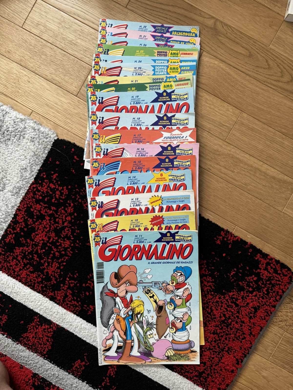 Il Giornalino lotto fumetti N.17 1999 italiano a colori Speciale Estate F1