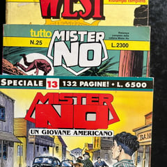 Tre fumetti usati vecchi : Rio kid e due mister no
