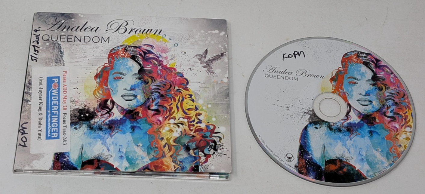 Analea Brown Queendom 2020 12 Cut Reggae CD From Tongan Star Promo
