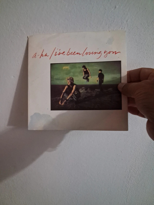 45 giri A-ha - I've been losing you