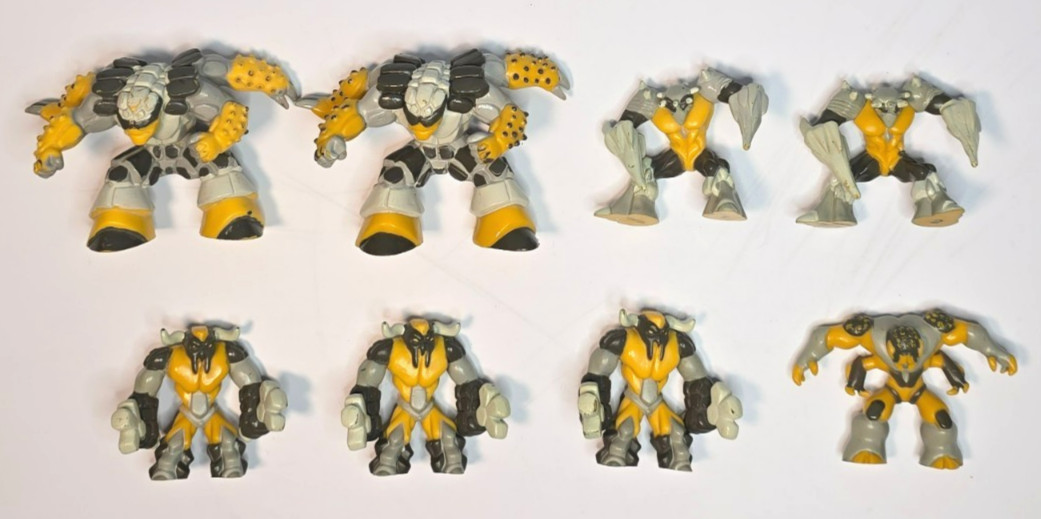 8 Gormiti Series 2 Earth Kolossus Lord x2 Bullrock x3 Stalactite x2 Dedalus Lot