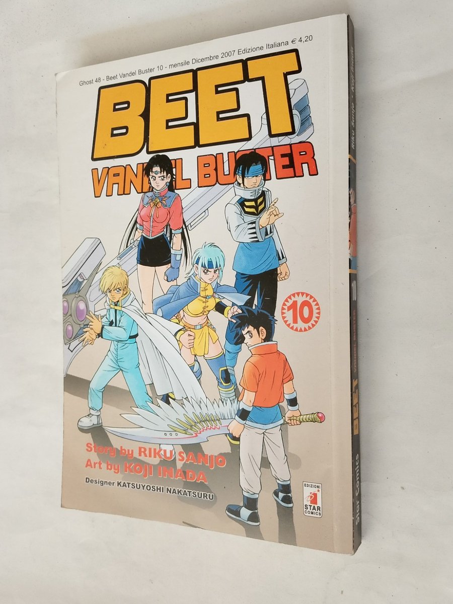 BEET VANDEL BUSTER 10 di RIKU SANJO/KOJI INADA STAR COMICS 2007