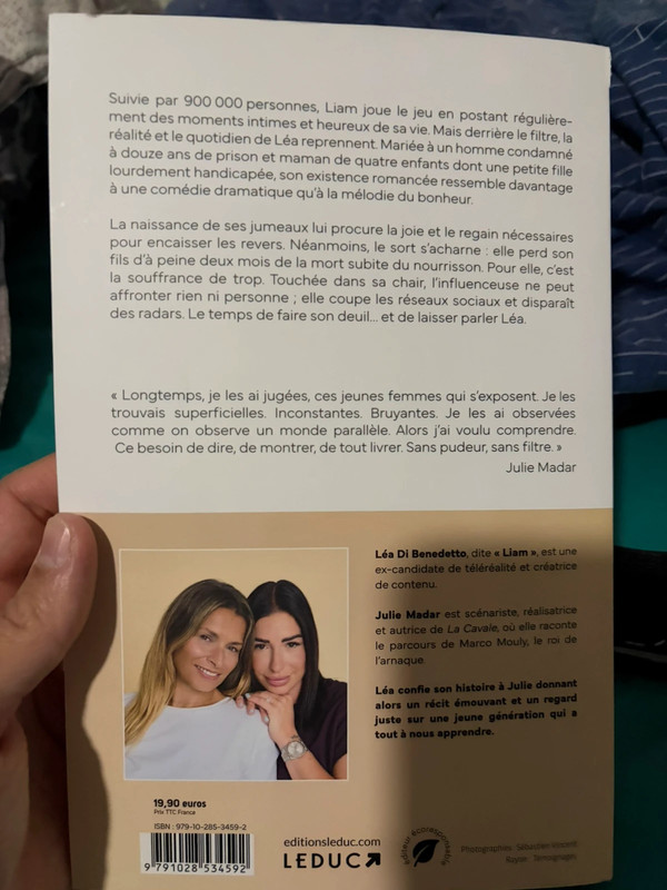 Livre de Liam Di Benedetto