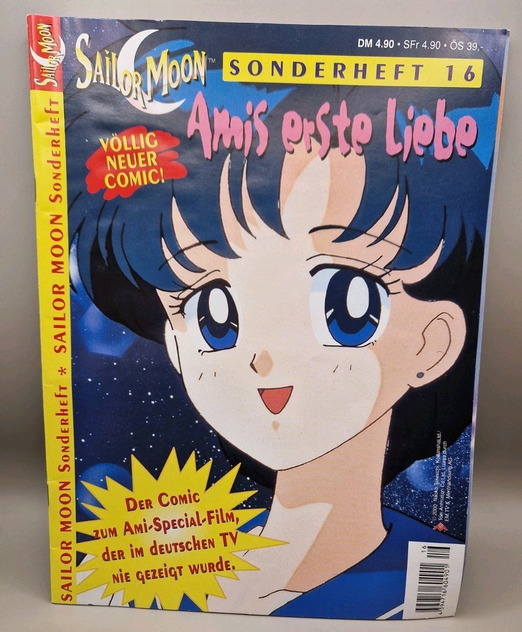 Sailor Moon numero speciale 16: il primo amore di Ami - animazione Toei - manga ⚡