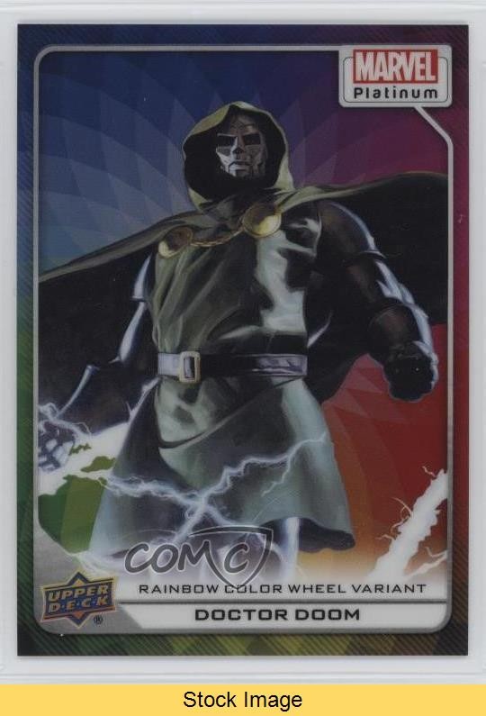 2023 Upper Deck Marvel Platinum Doctor Doom #CWV3 READ 0y85
