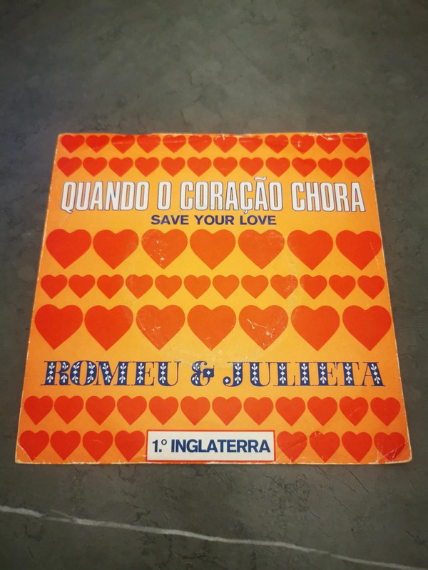Vinil Romeu & Julieta - Quando o coração chora