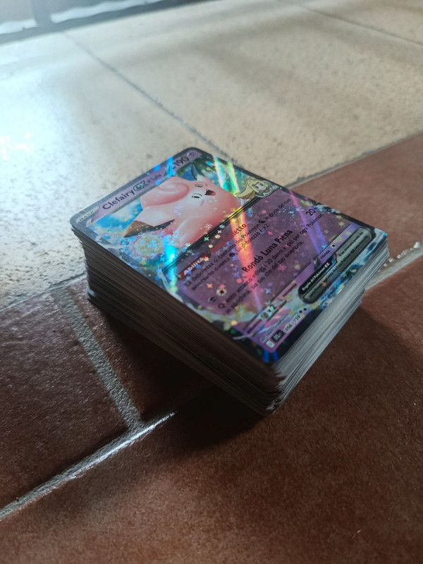 Lotto 51 Carte Pokémon Originali - Clefairy ex di Lylia (056/159) + 50 Holo/Reverse/Comuni