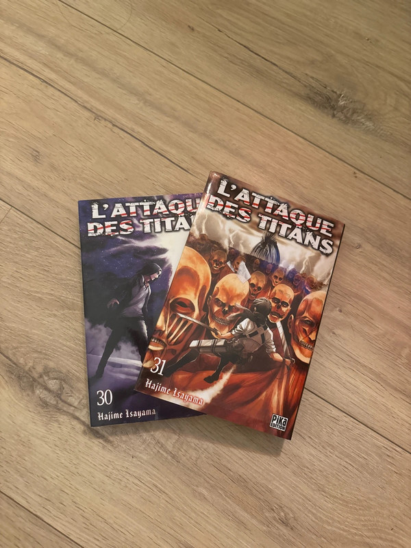 Manga Attaque des titans tome 30-31