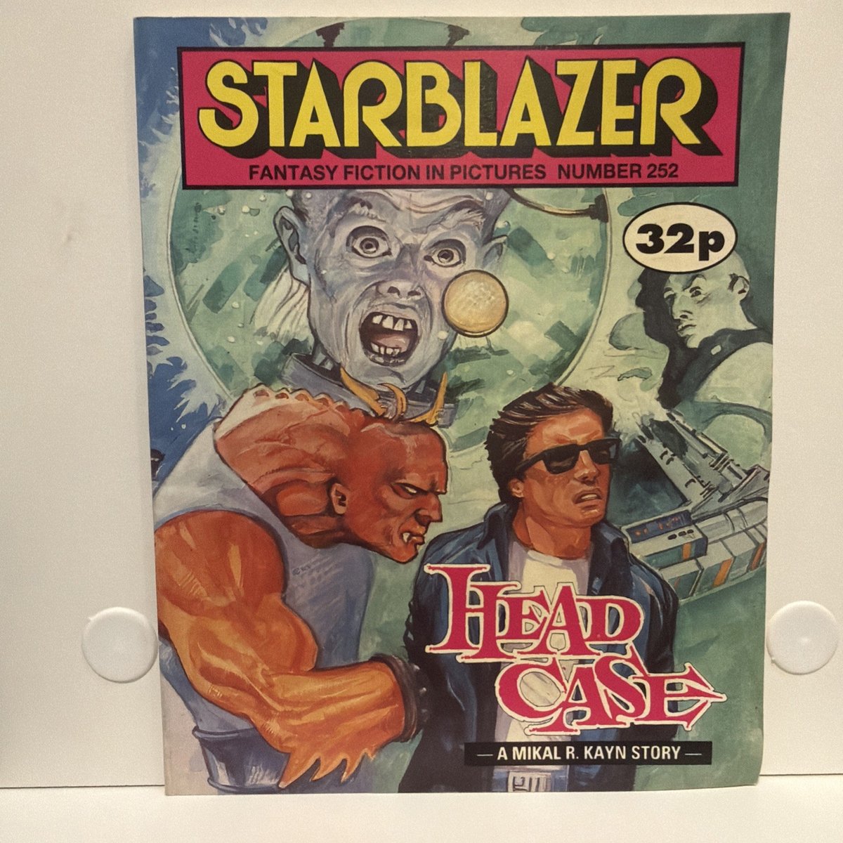 STARBLAZER COMIC # 252 -  Head Case Fantasy Fiction in Pictures 