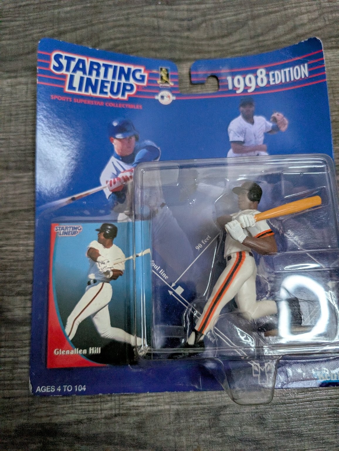 Starting Lineup 1998 Edition Glenallen Hill Baseball Action Figure Kenner MOC
