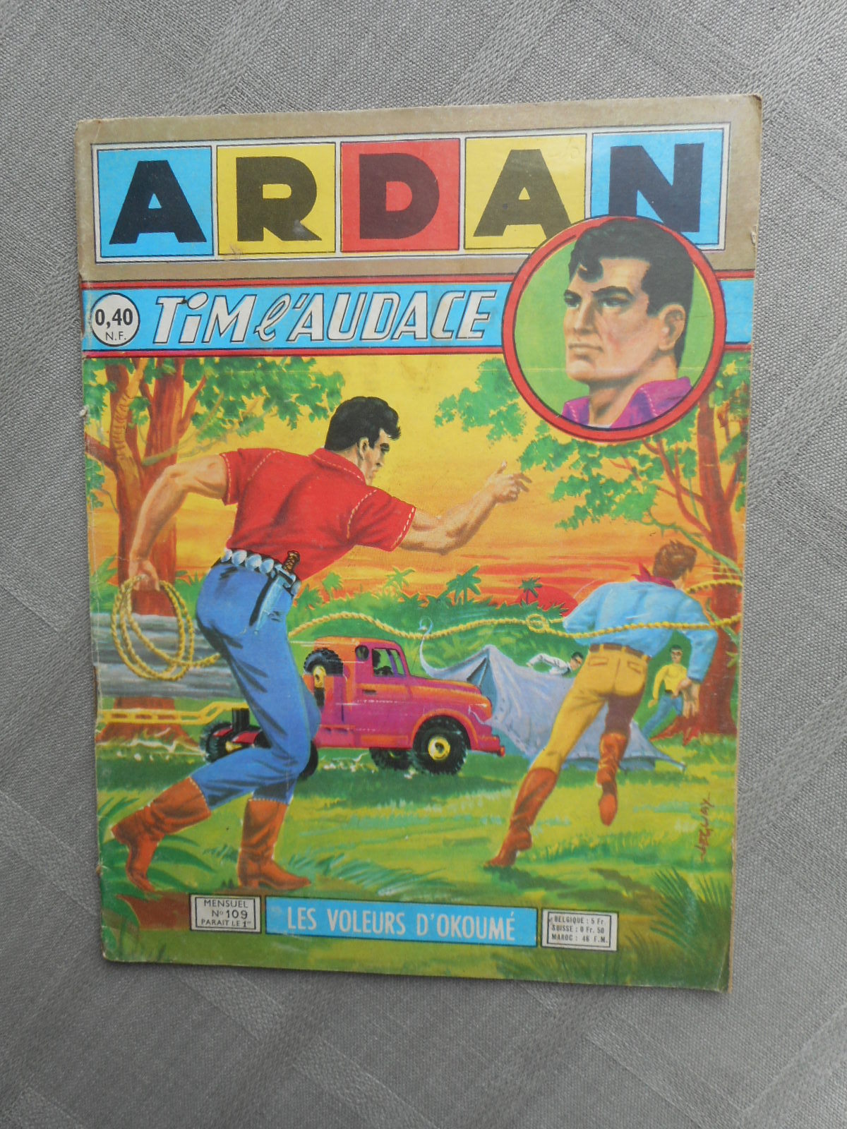 Artima Ardan Tim L'Audace 1ª Serie N° 109 1961 In Buone Condizioni